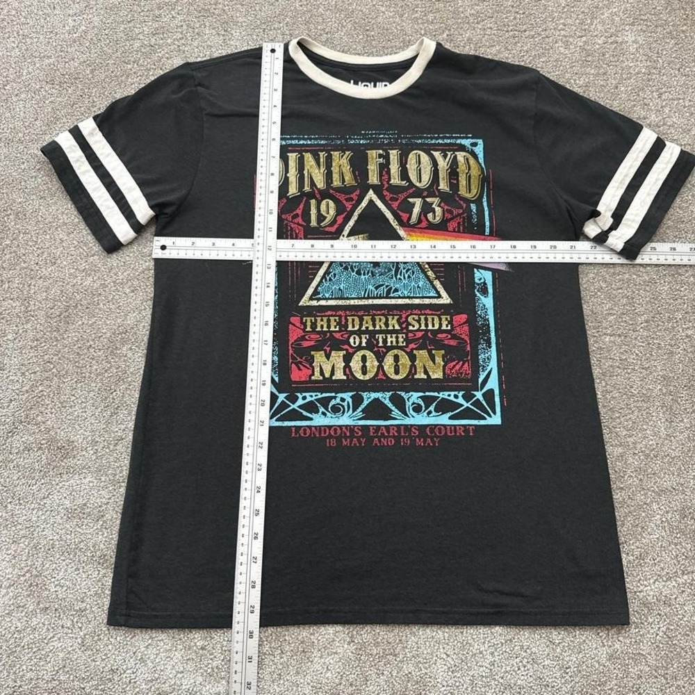Pink Floyd Liquid Blue Dark Side of the Moon XL Retro Graphic Tee - Picture 4 of 6